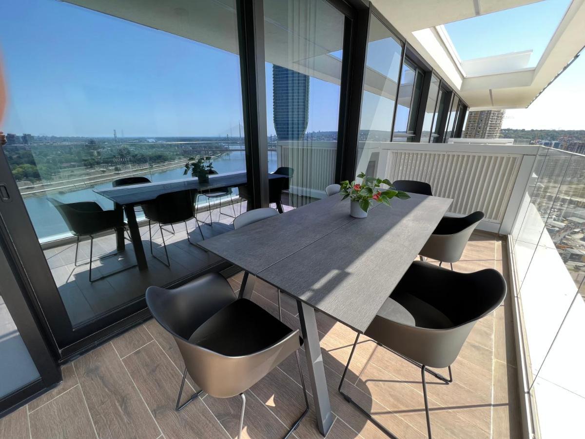 BW Terrace Top Floor Apartments With River View & Self Check-In Belgrado Buitenkant foto